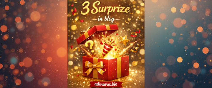 Multumesc pentru 2025. Prima zi din 2026: un cadou gratuit, surprize promise si o invitatie la un proiect construit cu voi